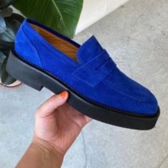 Maguire Klein Blue Paola loafers - Picture 2 of 7